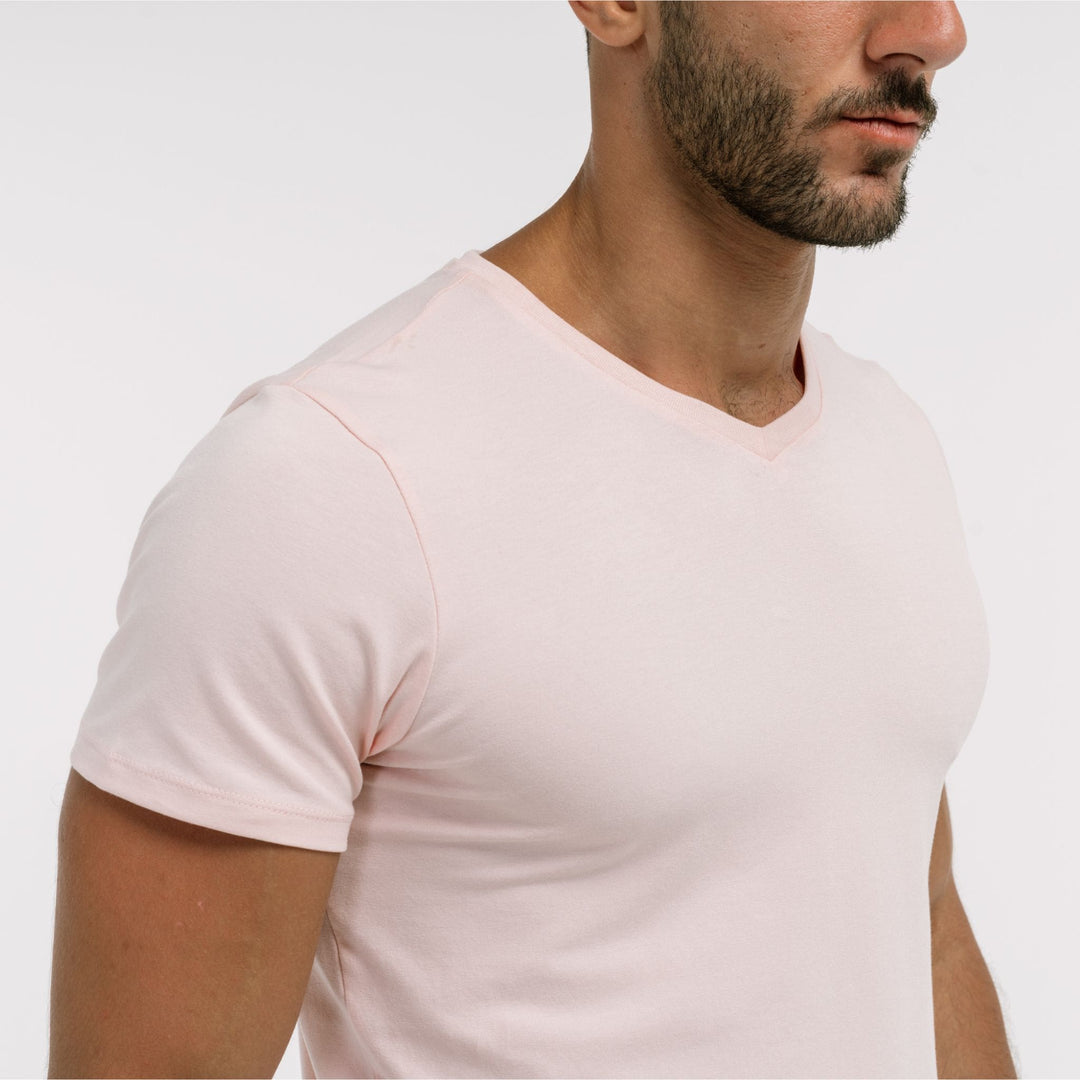 Mens Egyptian Cotton T-Shirts #color_light-pink