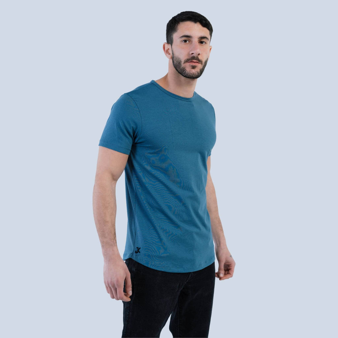 Cotton T-Shirts #color_vintage-blue