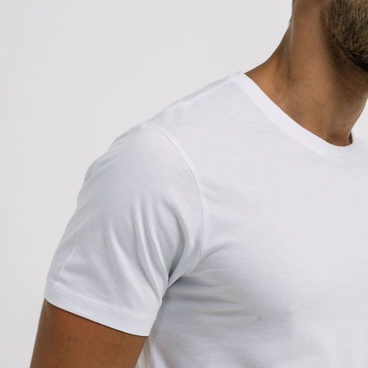 Crew neck t-shirt | 100% cotton |light #color_white